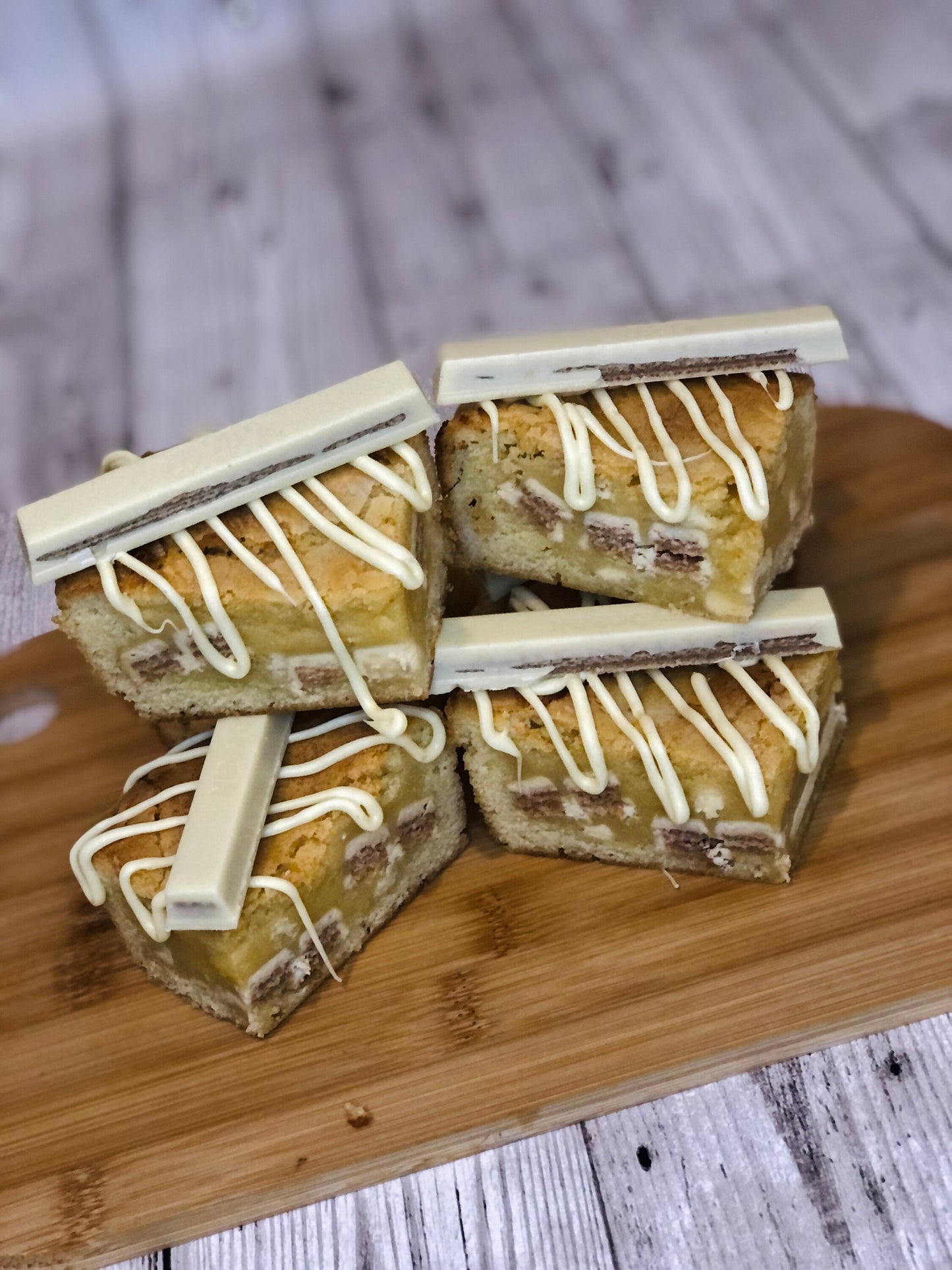 White KitKat Fully Loaded White Chocolate Chunky Blondies