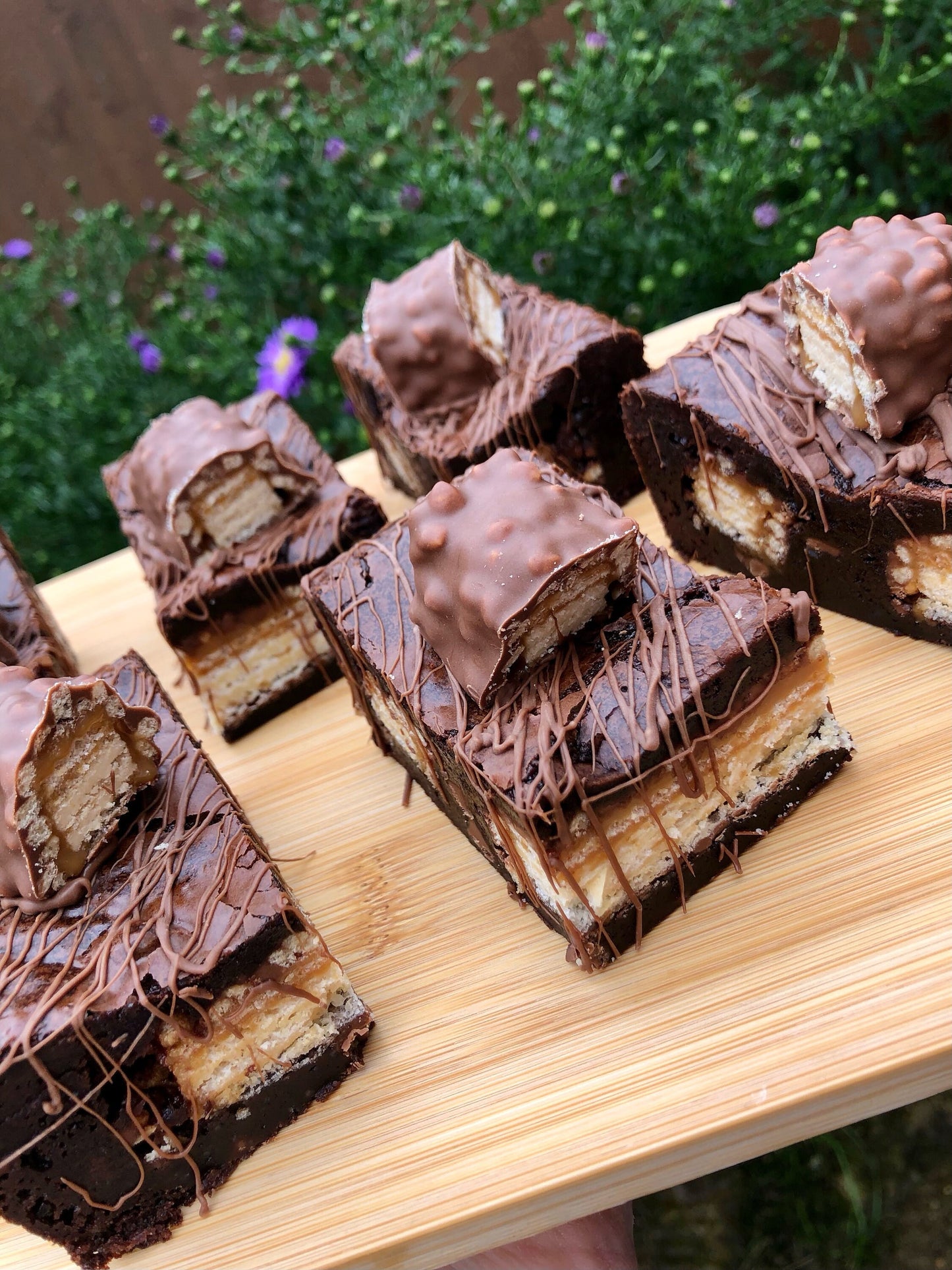Lion Bar Fully Loaded Chunky Homemade Chocolate Brownies