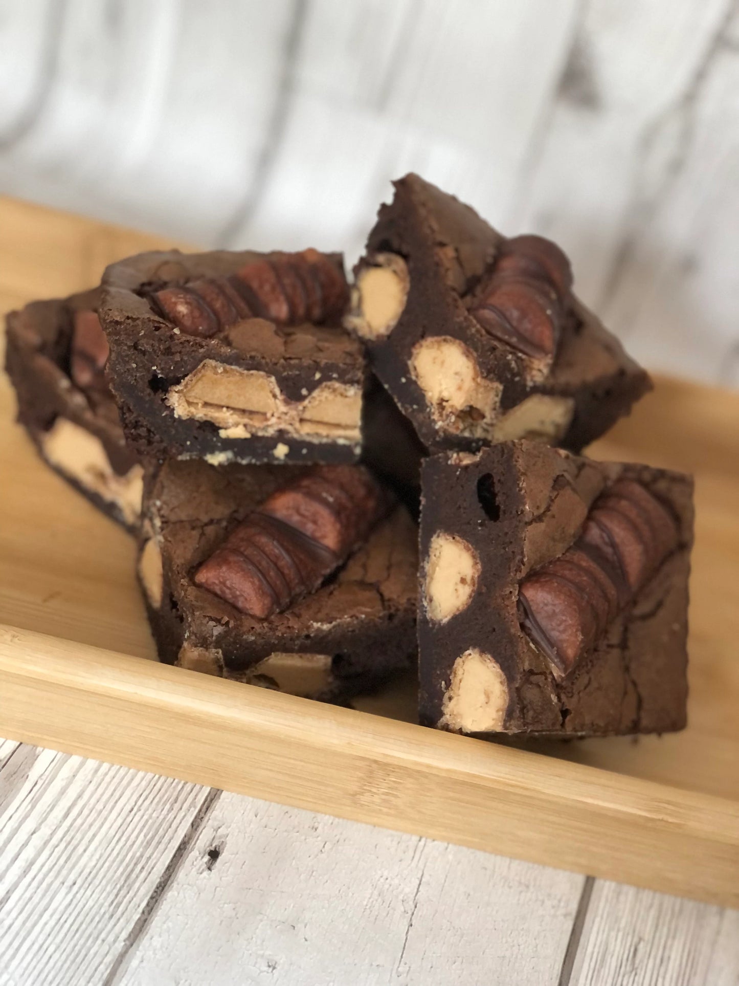Chunky Fully Loaded Kinder Bueno Chocolate Brownies