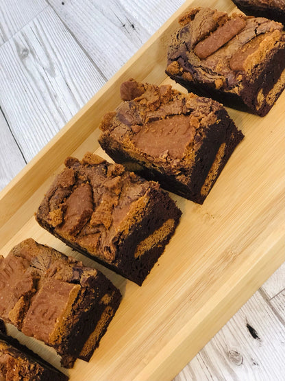 Chunky Fully Loaded Biscoff Chocolate Brownies