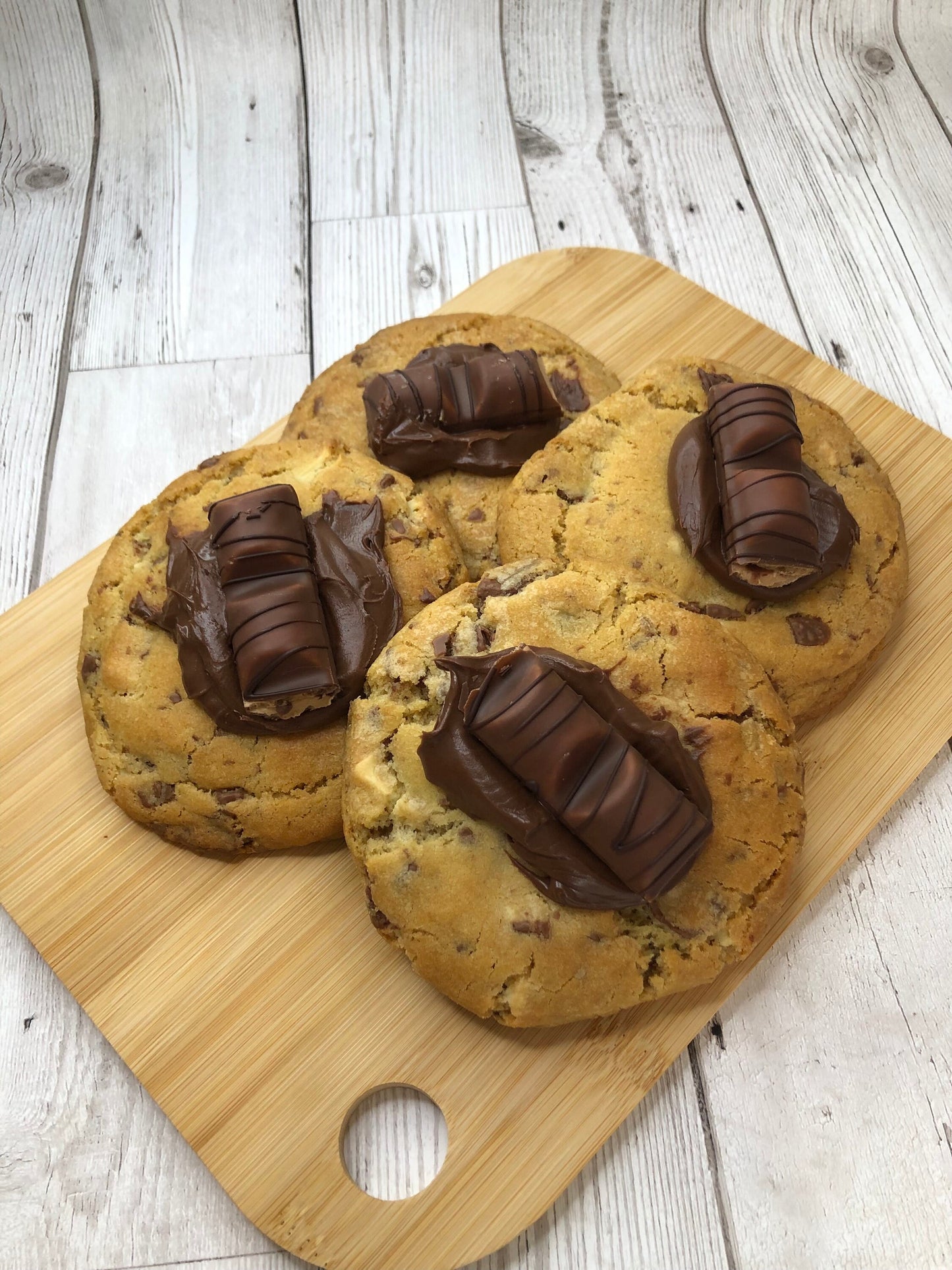 Kinderella Stuffed NYC Cookies
