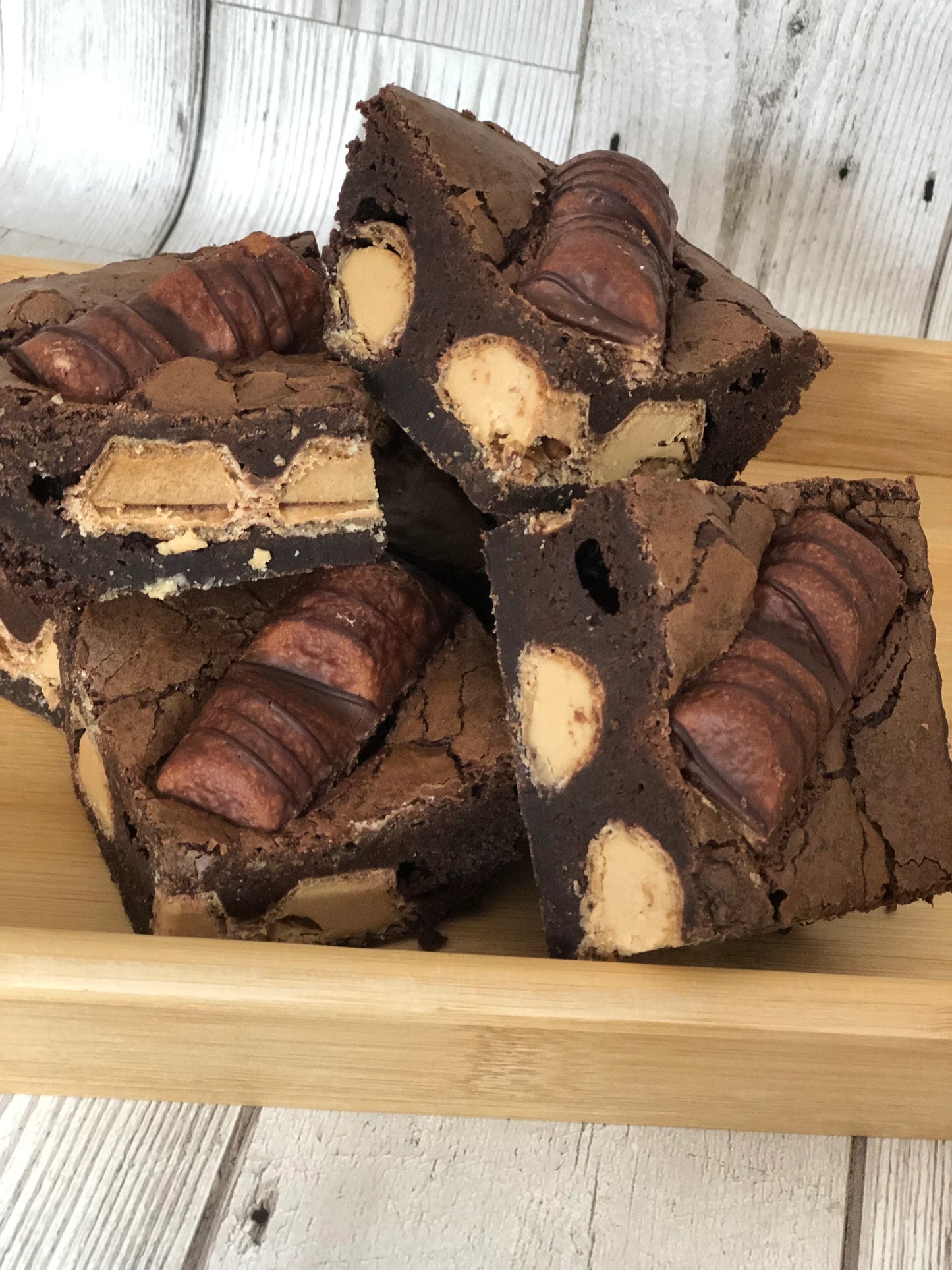 Chunky Fully Loaded Kinder Bueno Chocolate Brownies