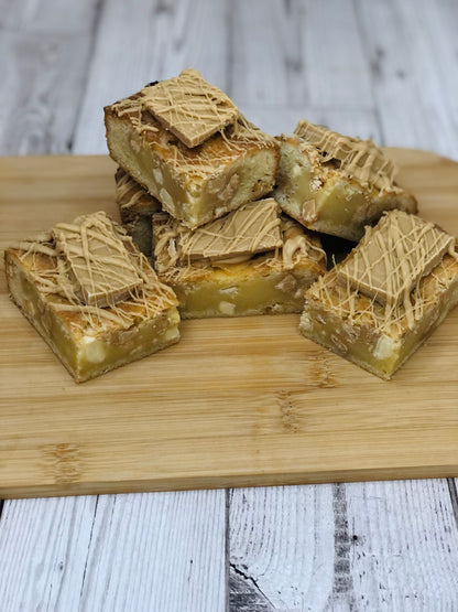 Chunky Cadburys Caramilk & White Chocolate Blondie