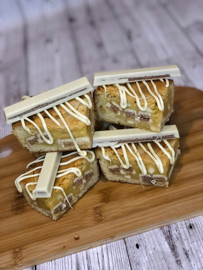 White KitKat Fully Loaded White Chocolate Chunky Blondies