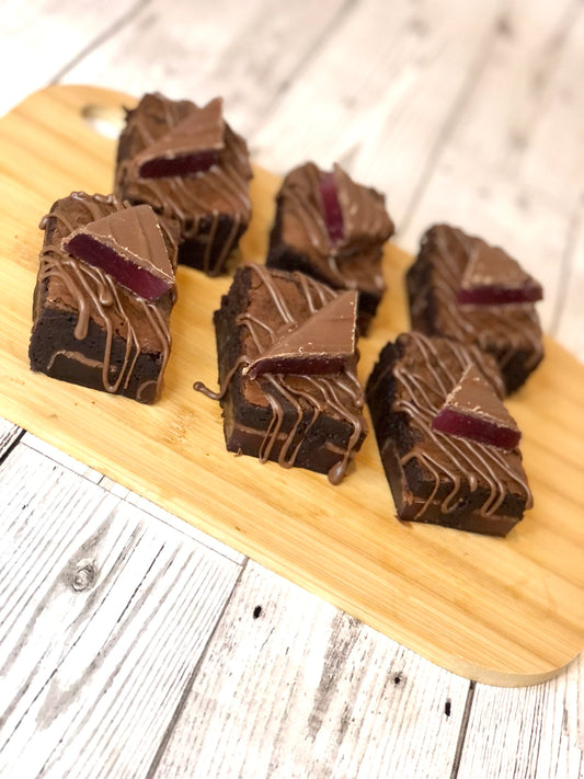 Frys Turkish Delight Fully Loaded Chocolate Brownies