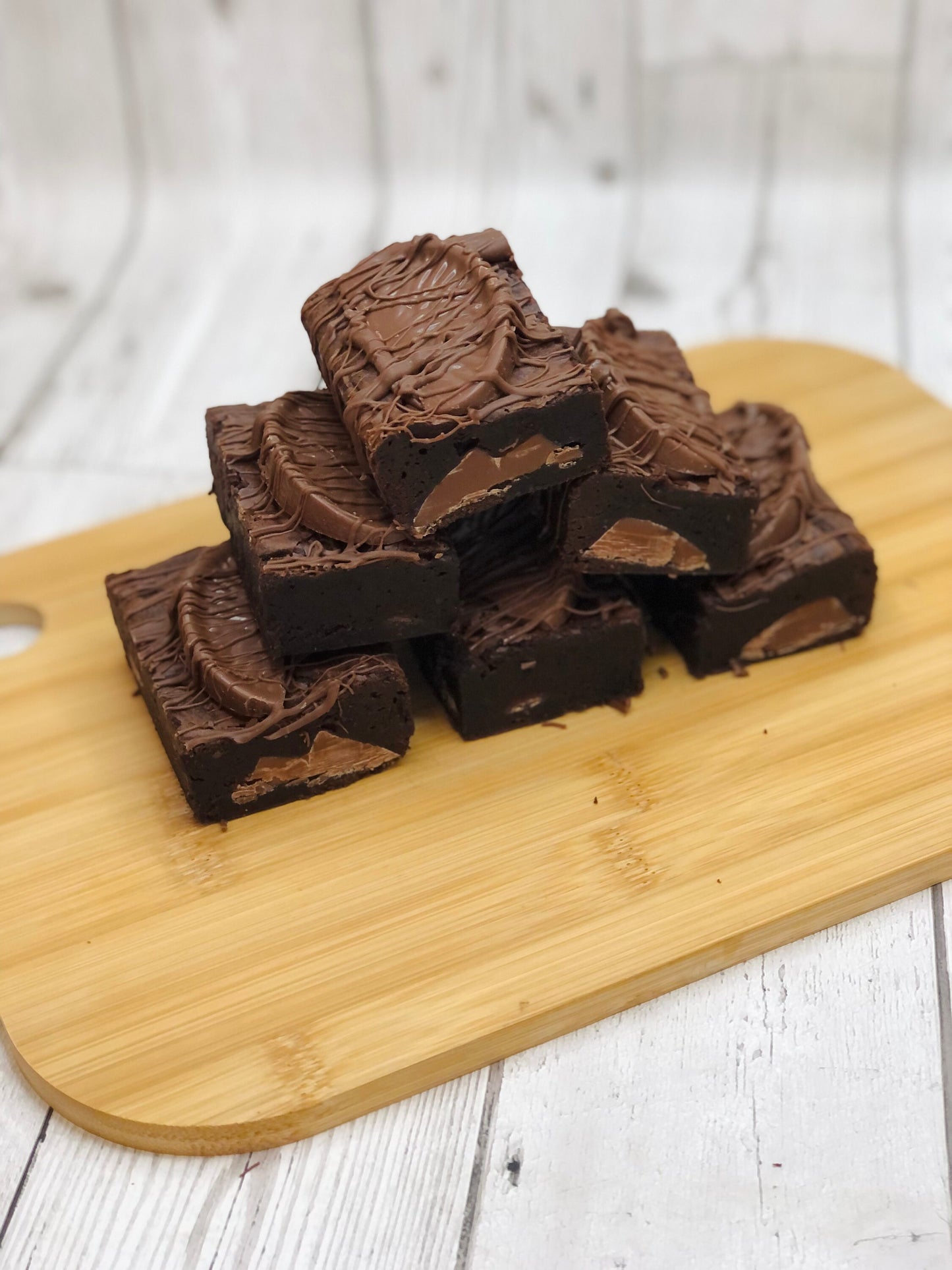Fully Loaded Terrys Chocolate Orange Brownies