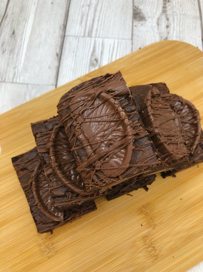 Fully Loaded Terrys Chocolate Orange Brownies