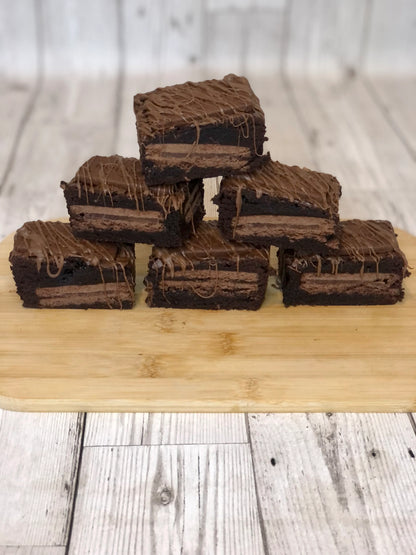 Fully Loaded Bourbon Biscuit Chocolate Brownies