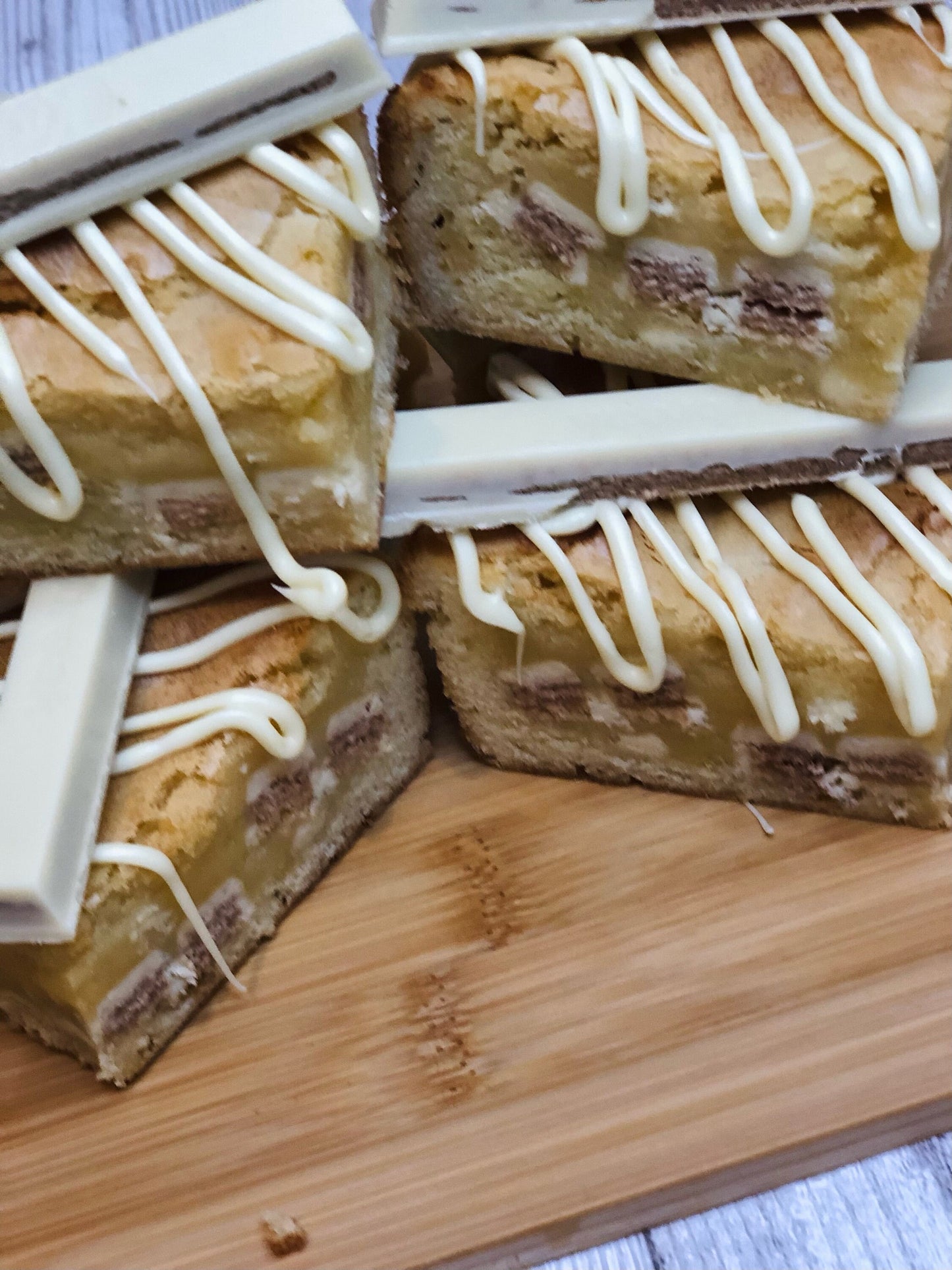 White KitKat Fully Loaded White Chocolate Chunky Blondies