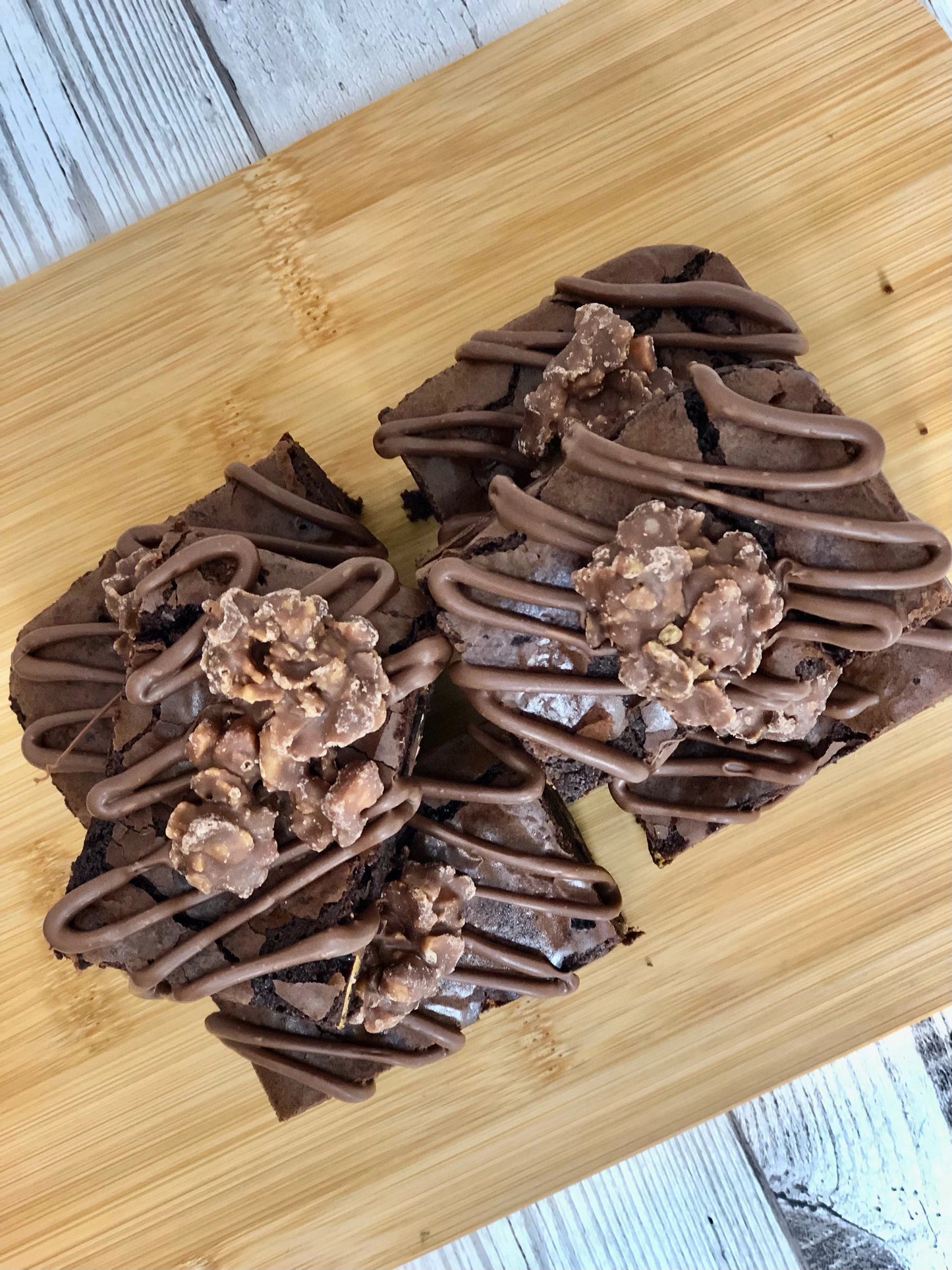 Fully Loaded Cadburys Crunchie, Crunchie Clusters, Chocolate Brownies