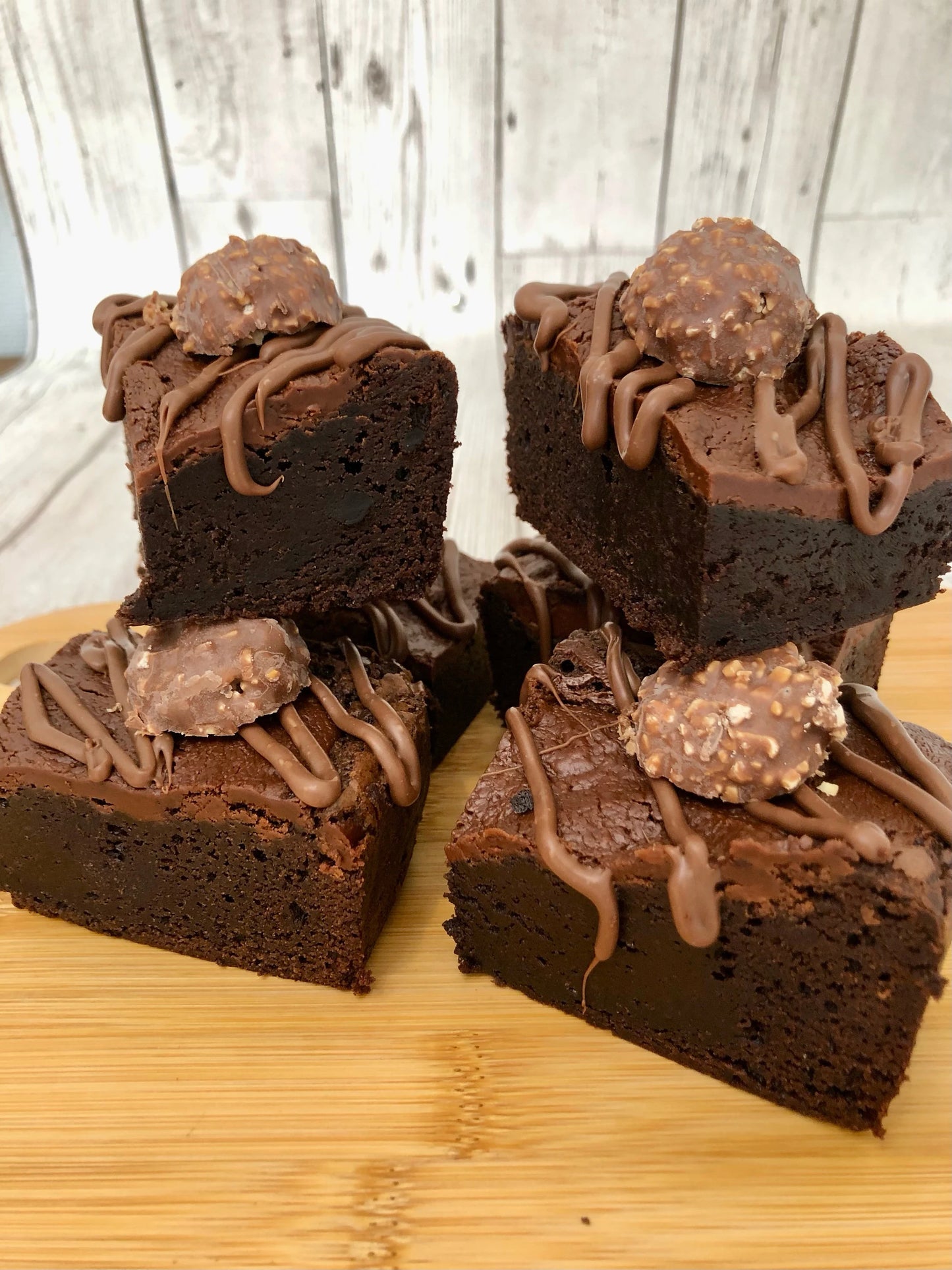 Ferrero Rocher & Nutella Chunky Chocolate Brownies