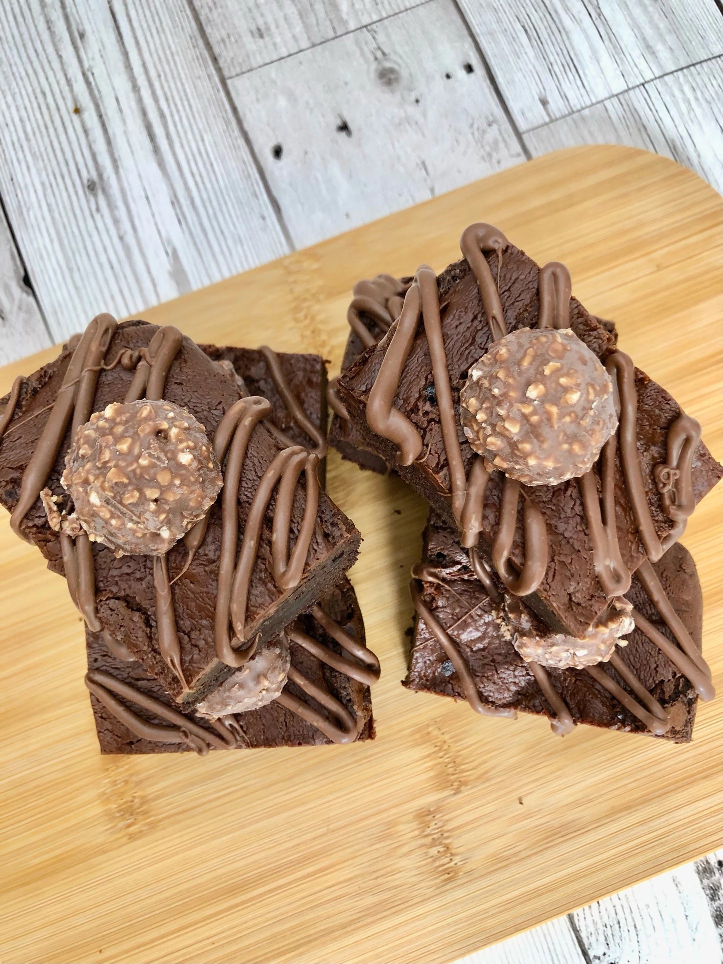 Ferrero Rocher & Nutella Chunky Chocolate Brownies
