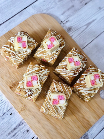 Battenberg Fully Loaded White Chocolate Chunky Blondies
