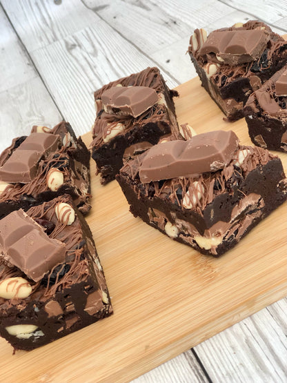 Cadburys Fruit & Nut Fully Loaded Chunky Chocolate Brownies