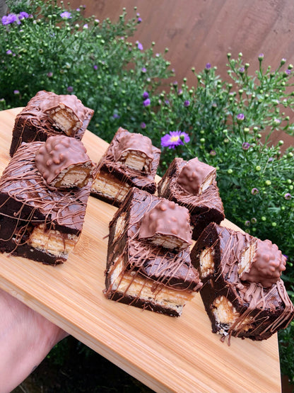 Lion Bar Fully Loaded Chunky Homemade Chocolate Brownies