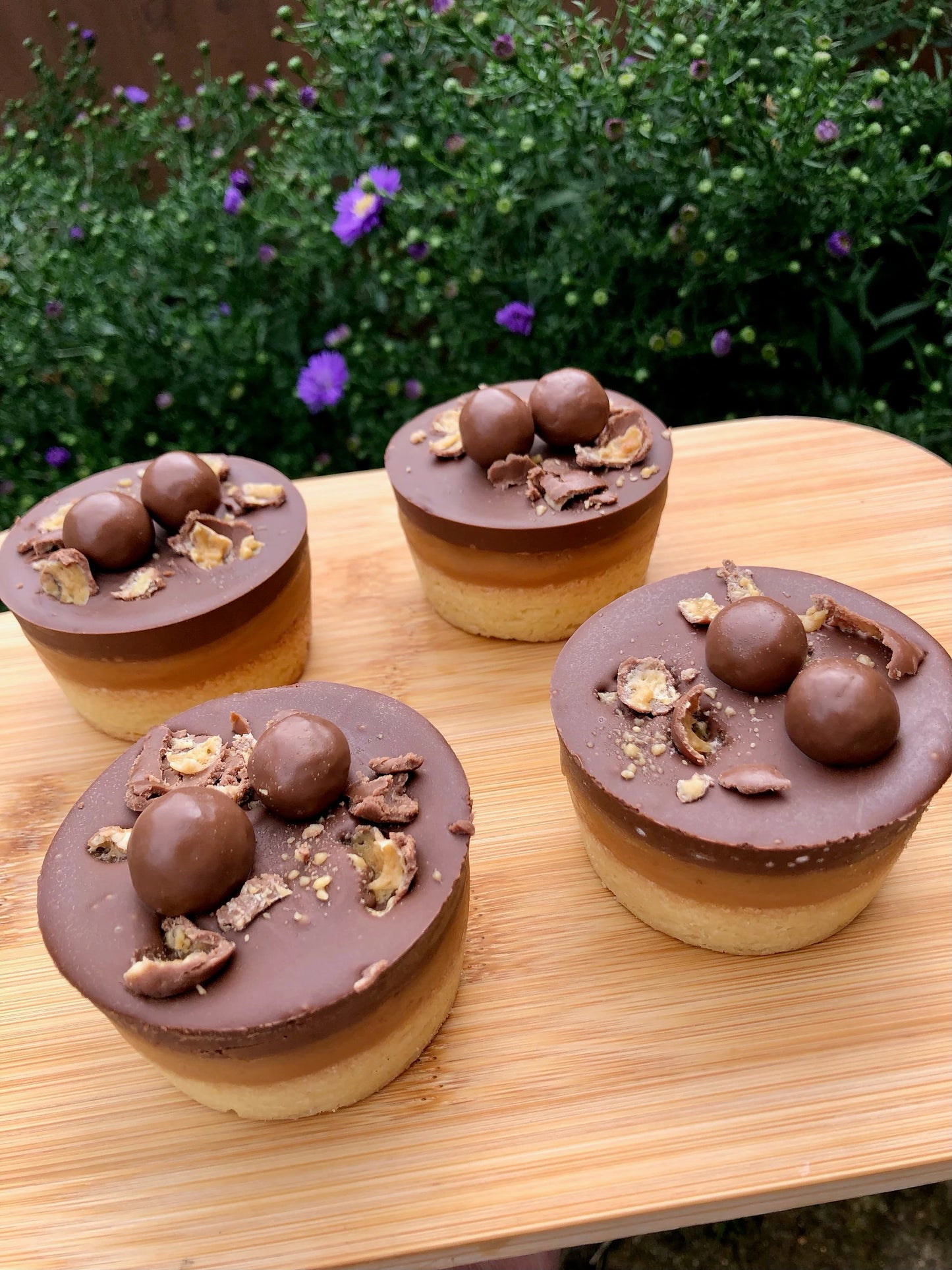 Millionaires Shortbread with Maltesers 'Cups'