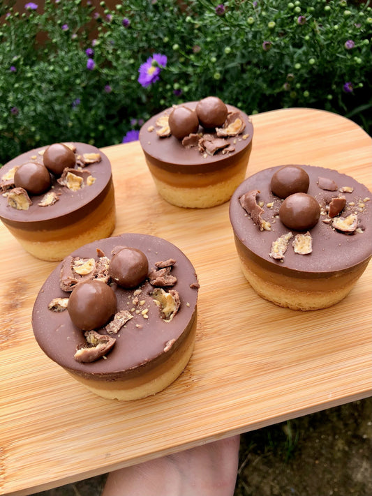 Millionaires Shortbread with Maltesers 'Cups'