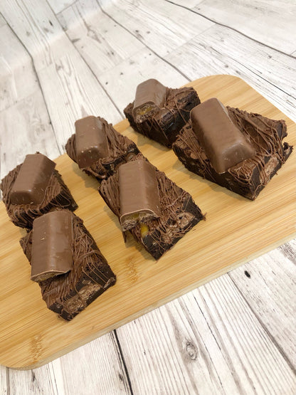 Cadburys Caramel Wispa Fully Loaded Chocolate Brownies