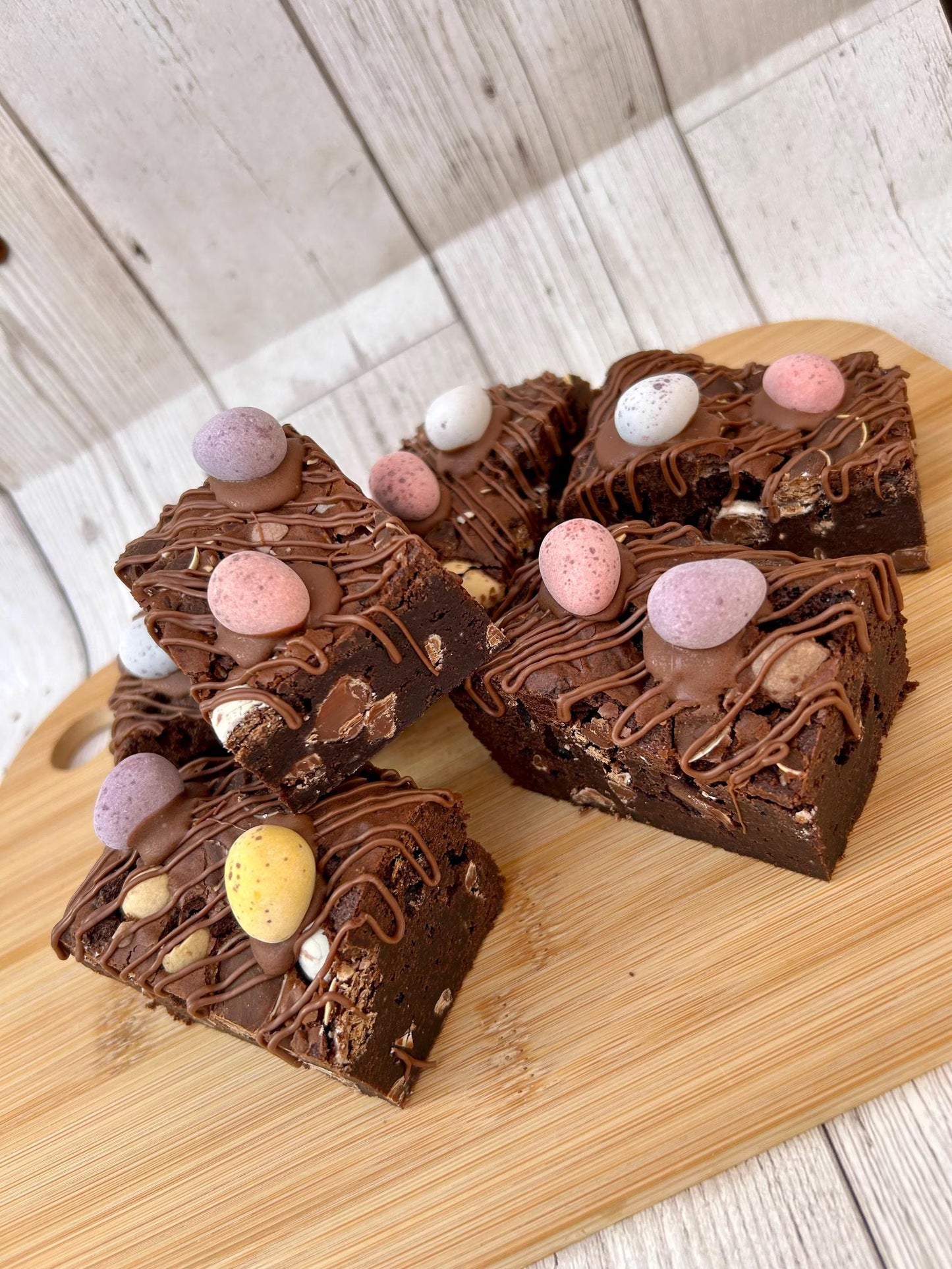 Mini Eggs Fully Loaded Chocolate Brownies