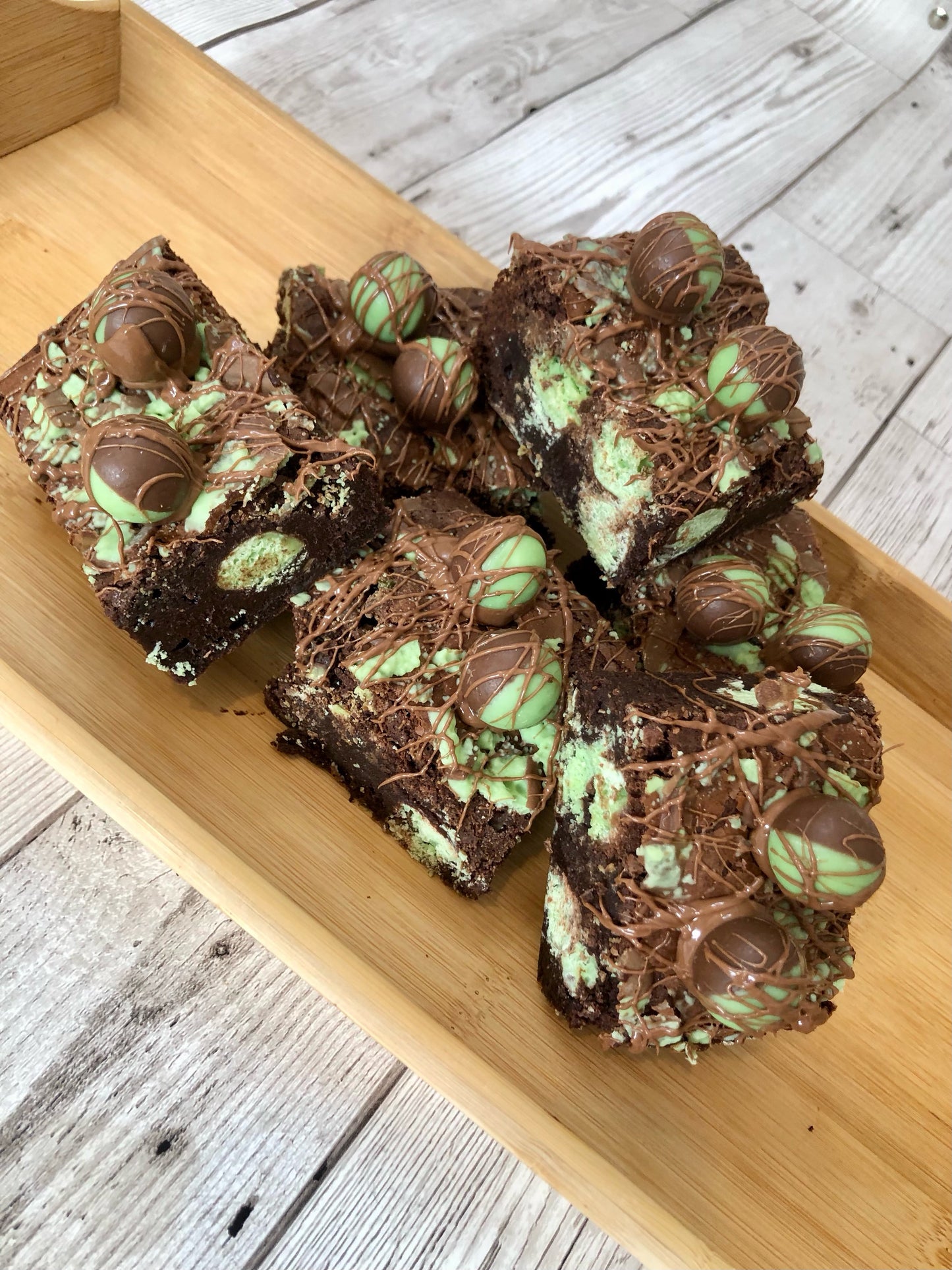 Homemade Fully Loaded Chunky Mint Aero Chocolate Brownies